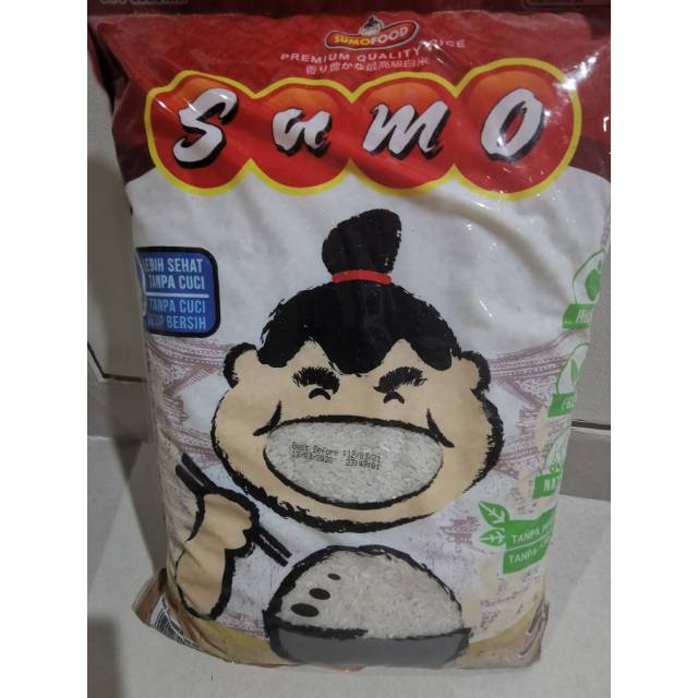 

Beras sumo 5kg merah kuning hijau