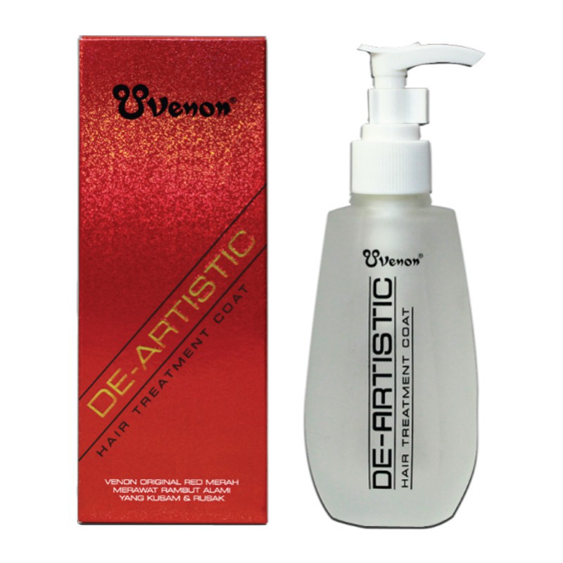 Venon De-Artistic Hair Vitamin (Merah, Ungu, Hitam)