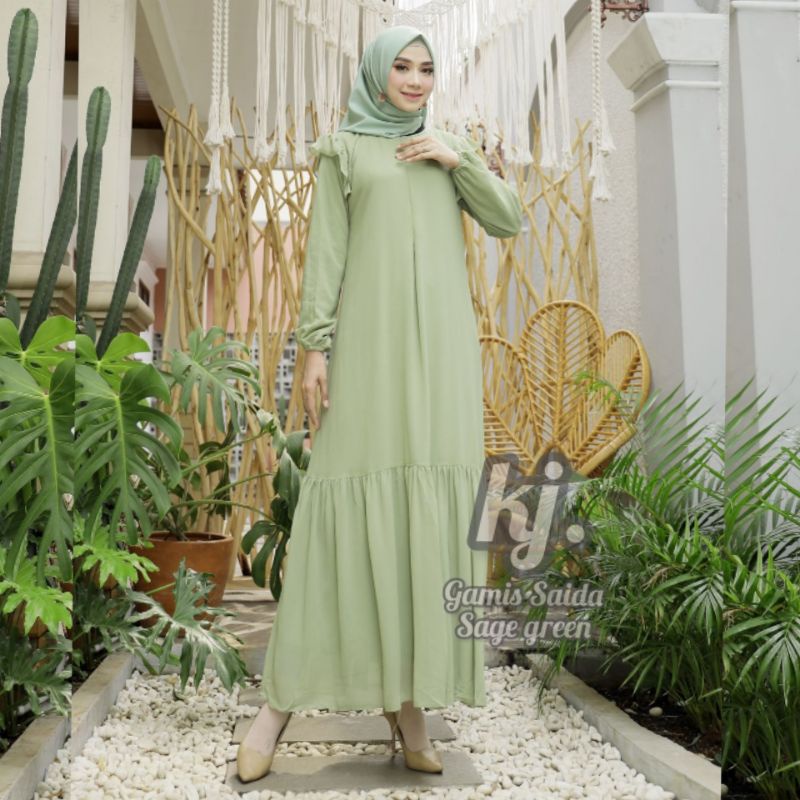 Gamis Saida ORI Khadijah Mode