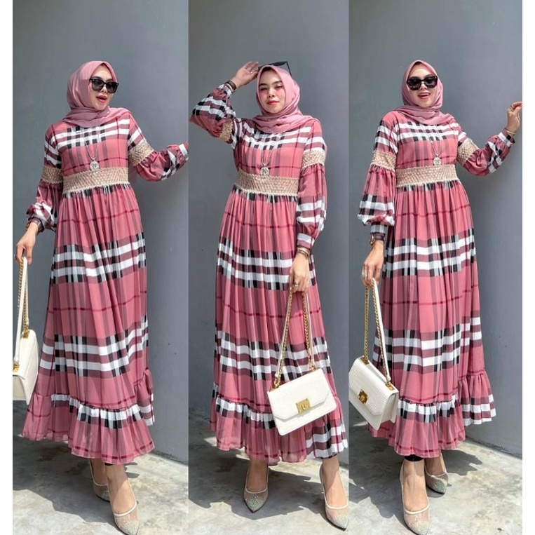 Kimiko Midi Motif Burberry