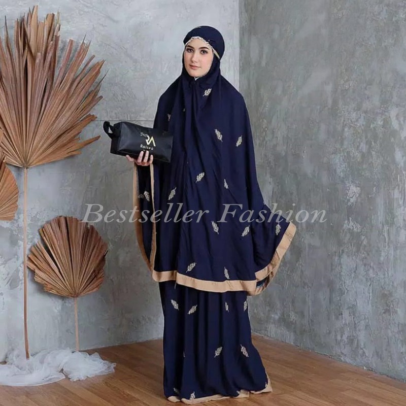 Mukena Dewasa Bordir Raissa Mukena Raissa Dewasa Mukena DAILY TROPICAL Mukena Rayon Bordir Premium High Quality