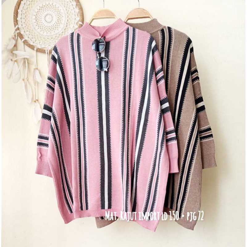 Kaos rajut import ld 150 cm