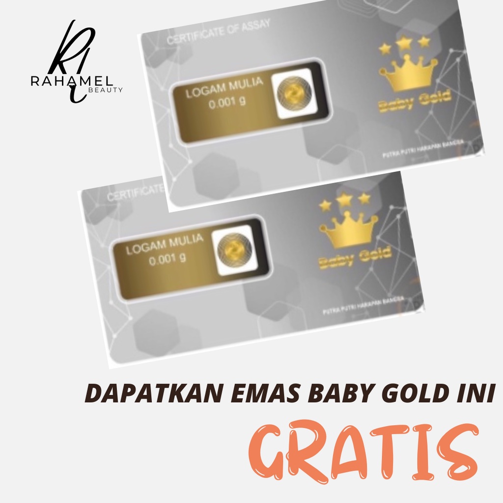 Baby Gold Emas Mini Gold Logam Mulia 0.001 Gram Bersertifikat