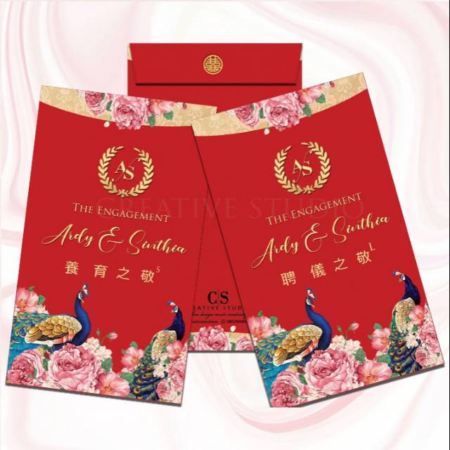 

#J001 CUSTOM ANGPAO JUMBO/ SANGJIT/ENGAGEMENT/UANG SUSU/ UANG LAMAR BAKI JPe