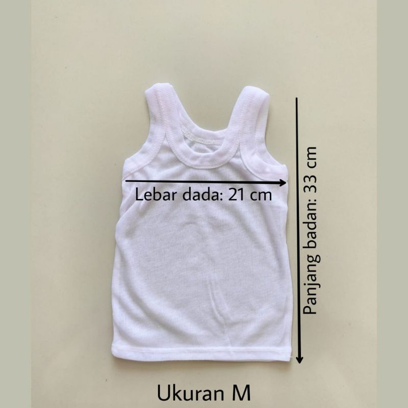 DK SINGLET / KAOS DALAM Bayi Anak (Ecer / 1 buah)