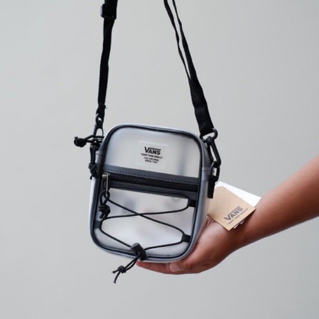 Vans sling bag online clear