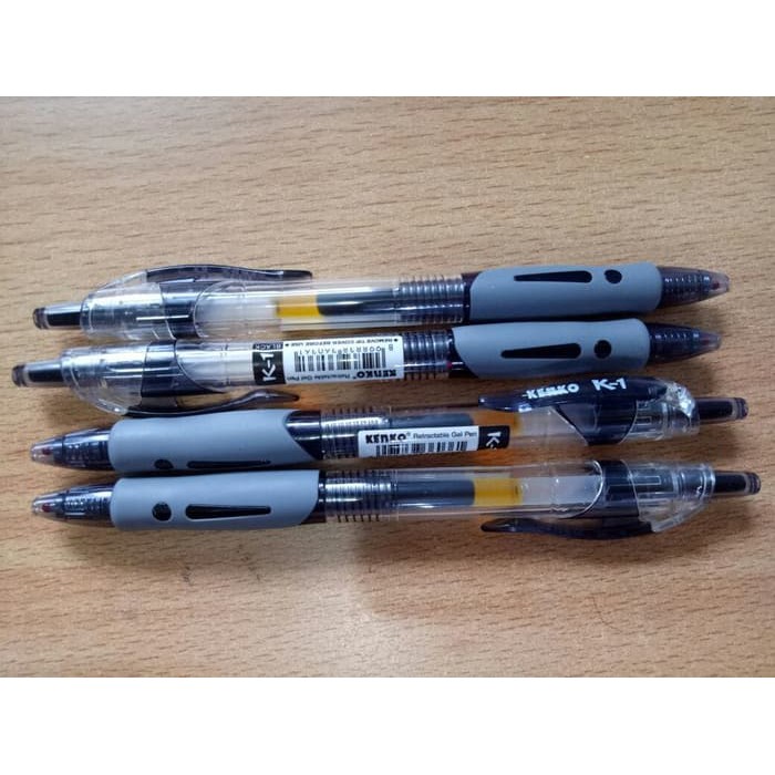

NEW STOCK PULPEN BOLPEN BALL POINT GEL PEN KENKO JOYKO K-1 0.5 MM HITAM ECER!