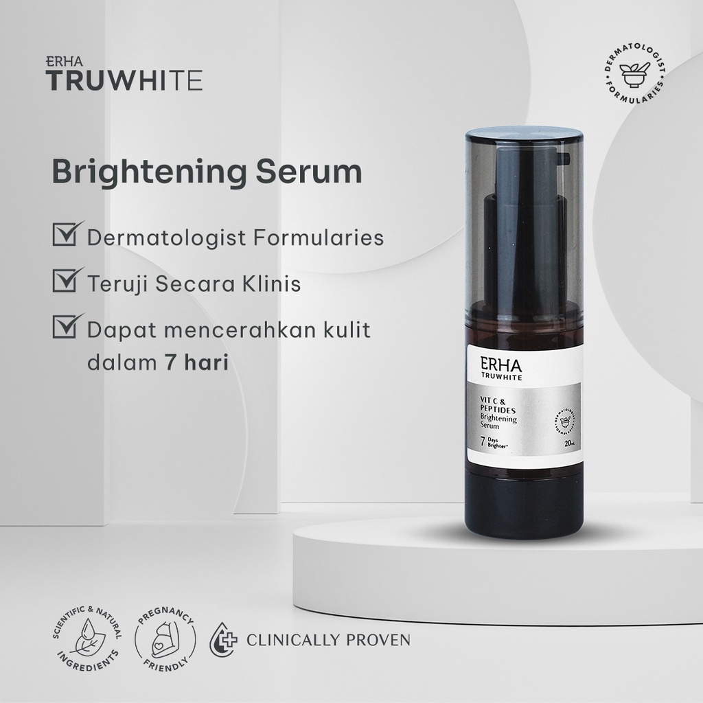 ERHA Bundling Truwhite VIT C Serum + Brightening Eye Serum-1