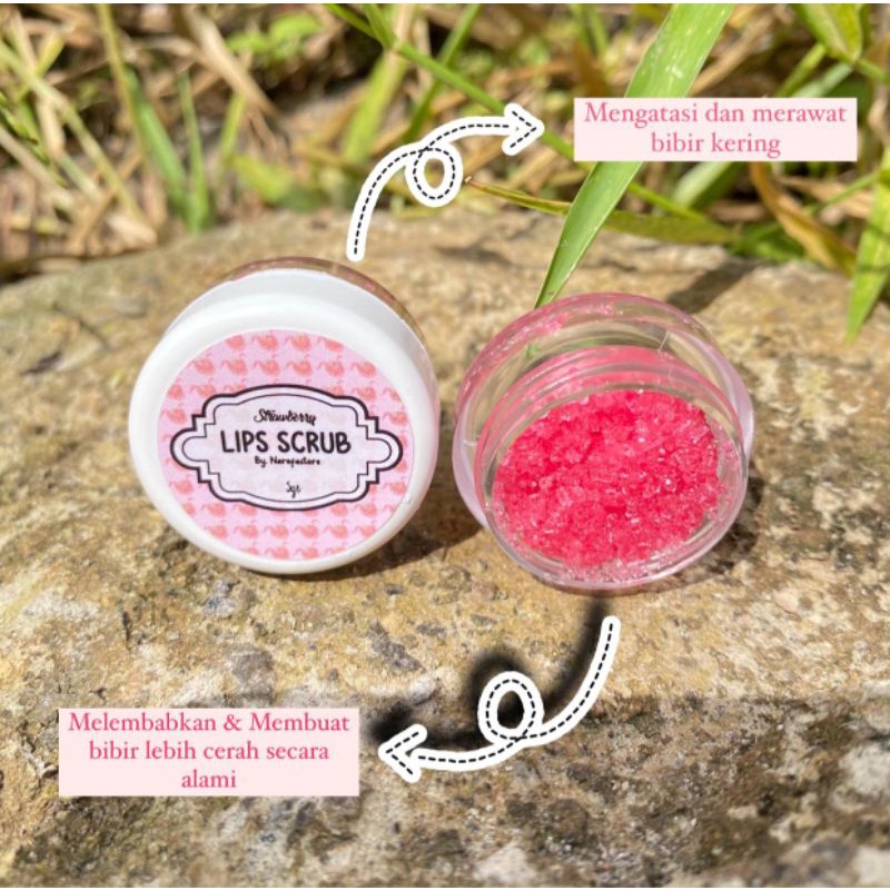 Lip Scrub Mengatasi dan Merawat Bibir Kering