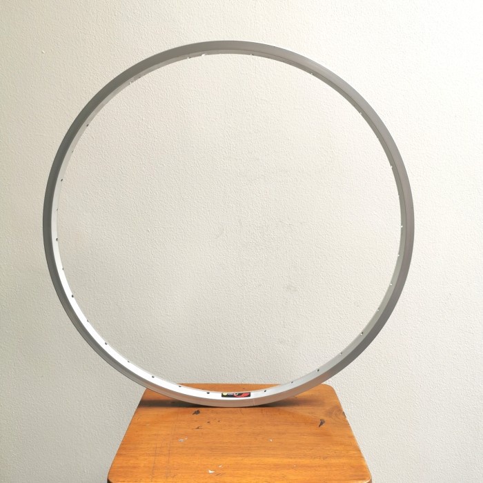 Rim Sepeda 24 Maya Alloy Silver 36 Hole / Velg 24 / Velg Sepeda