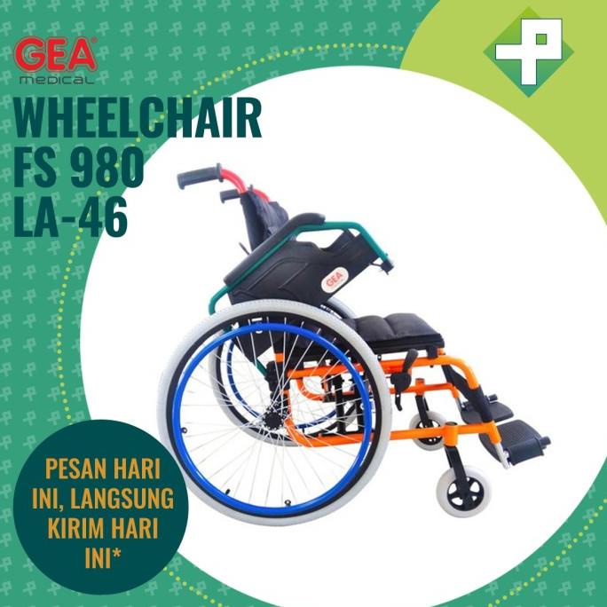 KURSI RODA STANDARD GEA FS 871 LA 35 & LA 46 / GEA WHEELCHAIR GEA FS 8 DFVD64152