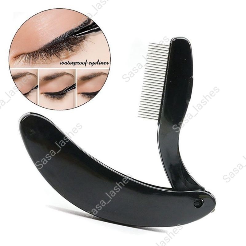 Sisir Bulu Mata/Sisir Alis/Eyelash Comb lipat multifungsi