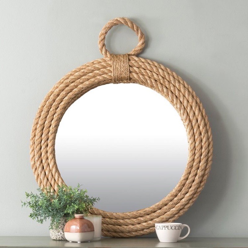 CERMIN AESTHETIC CERMIN GANTUNG MIRROR WALL CERMIN VINTAGE 