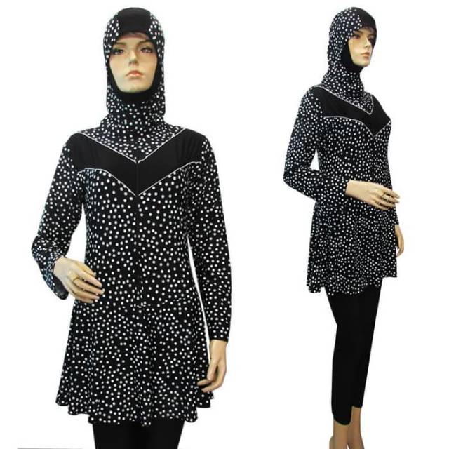 Baju Renang Muslim Jumbo Bahan Premium Size 4L- 7L MLJB 315