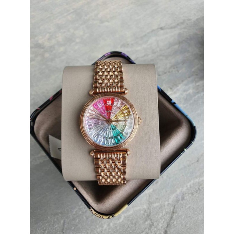 JAM TANGAN WANITA FOSIL ROSEGOLD LIMITED LE1070