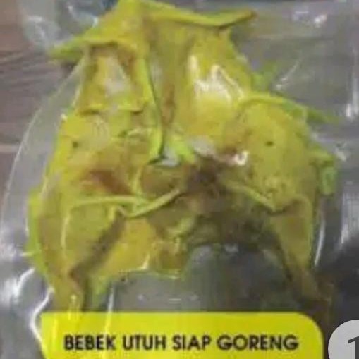 

Bebek ungkep Frozen siap goreng (kremes cabe ijo)