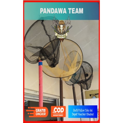 SEROKAN SESER IKAN NILON KUNING UKURAN JUMBO