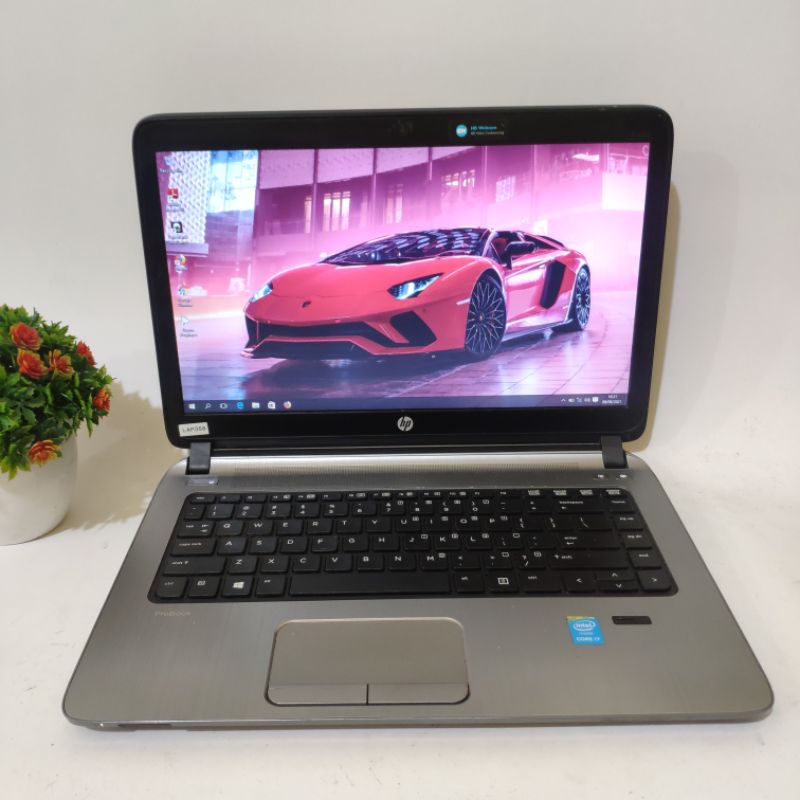 laptop gaming/desain rendering hp probook 440 g2 - core i7 gen5 - dual vga AMD Radeon