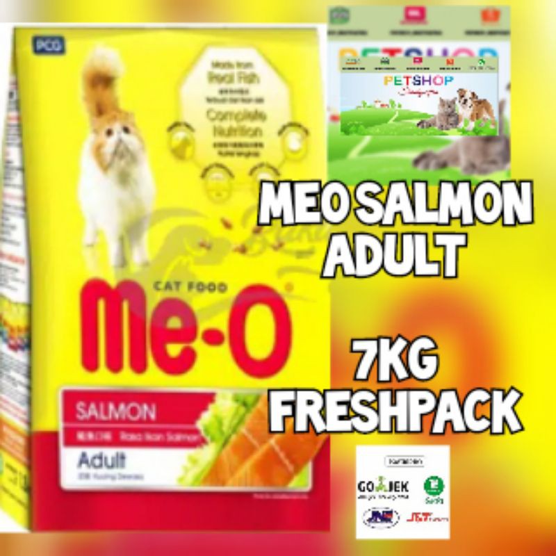 MAKANAN KUCING ME-O MEO ADULT SALMON/TUNA 7 KG FRESHPACK