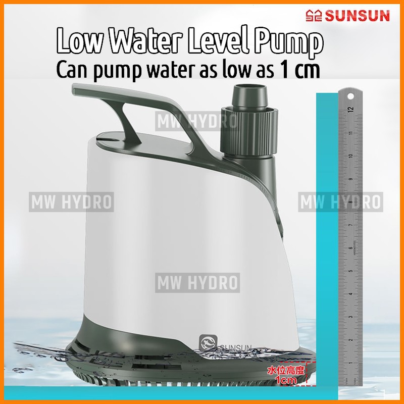 SUNSUN XGP-1500L, Submersible Water Pump, Bottom In - Pompa Air Celup