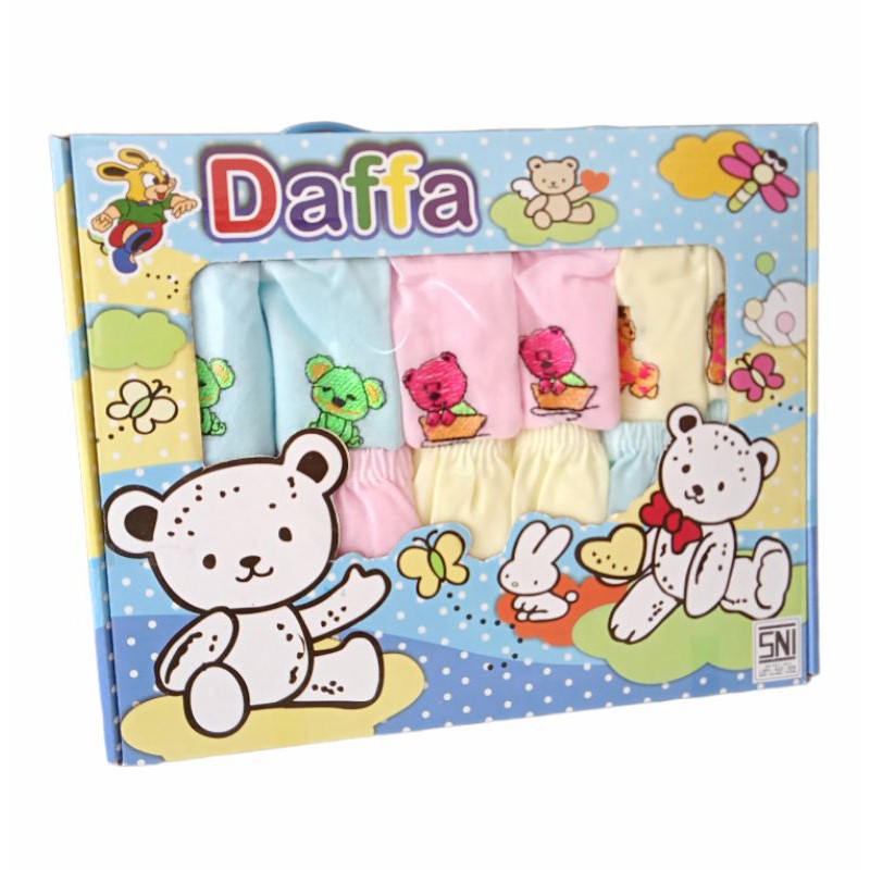 12Pcs Celana Pop Daffa Kado Bayi Baru Lahir-3
