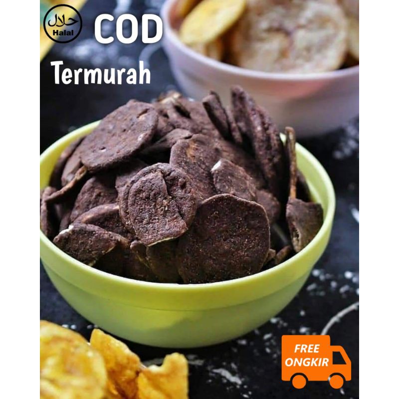 

TERMURAH Keripik Pisang Coklat