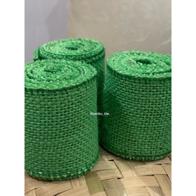 Pita Goni / Jute / Burlap Polos 2 meter