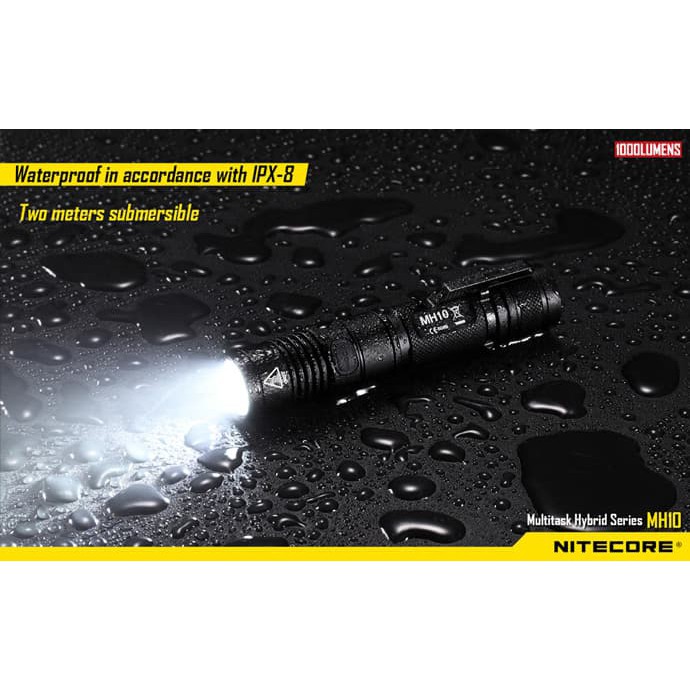 ORIGINAL NITECORE MH10 Senter LED CREE XM-L2 U2 1000 Lumens -  NJRFL22BJK