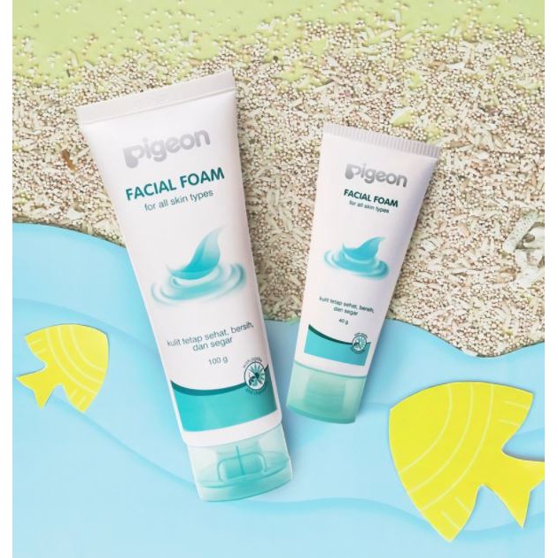 PIGEON Teens Facial Foam daily mid cleansing For Acne &amp; Moisturizer for all skin type