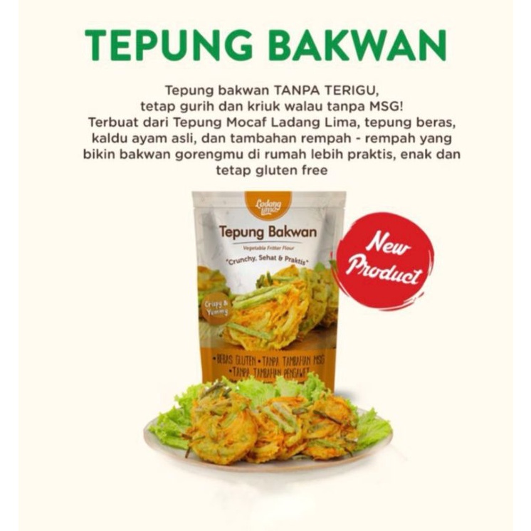 

tepung bakwan ladang lima