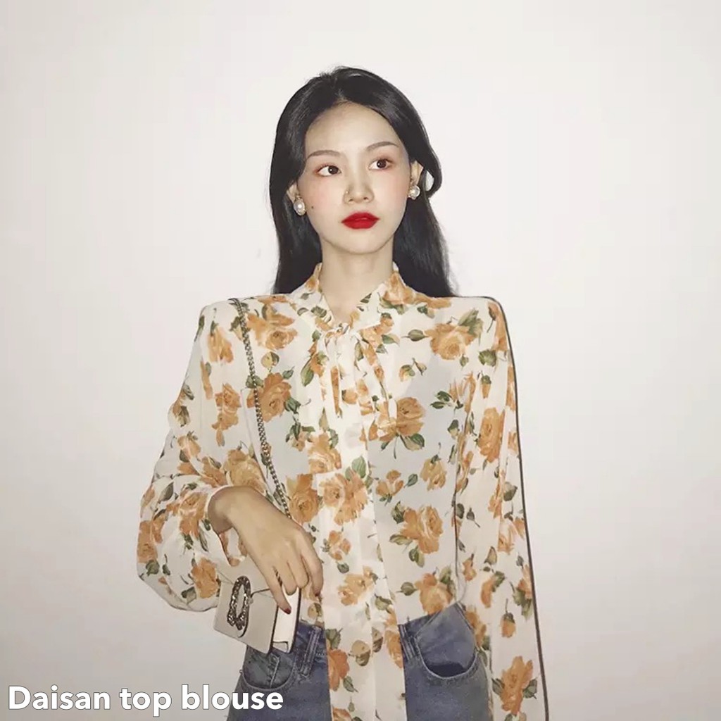 Daisan top blouse -Thejanclothes