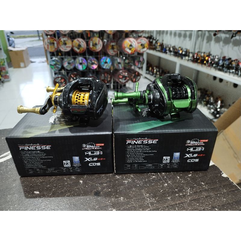 reel baitcasting seahawk finesse 103HSL