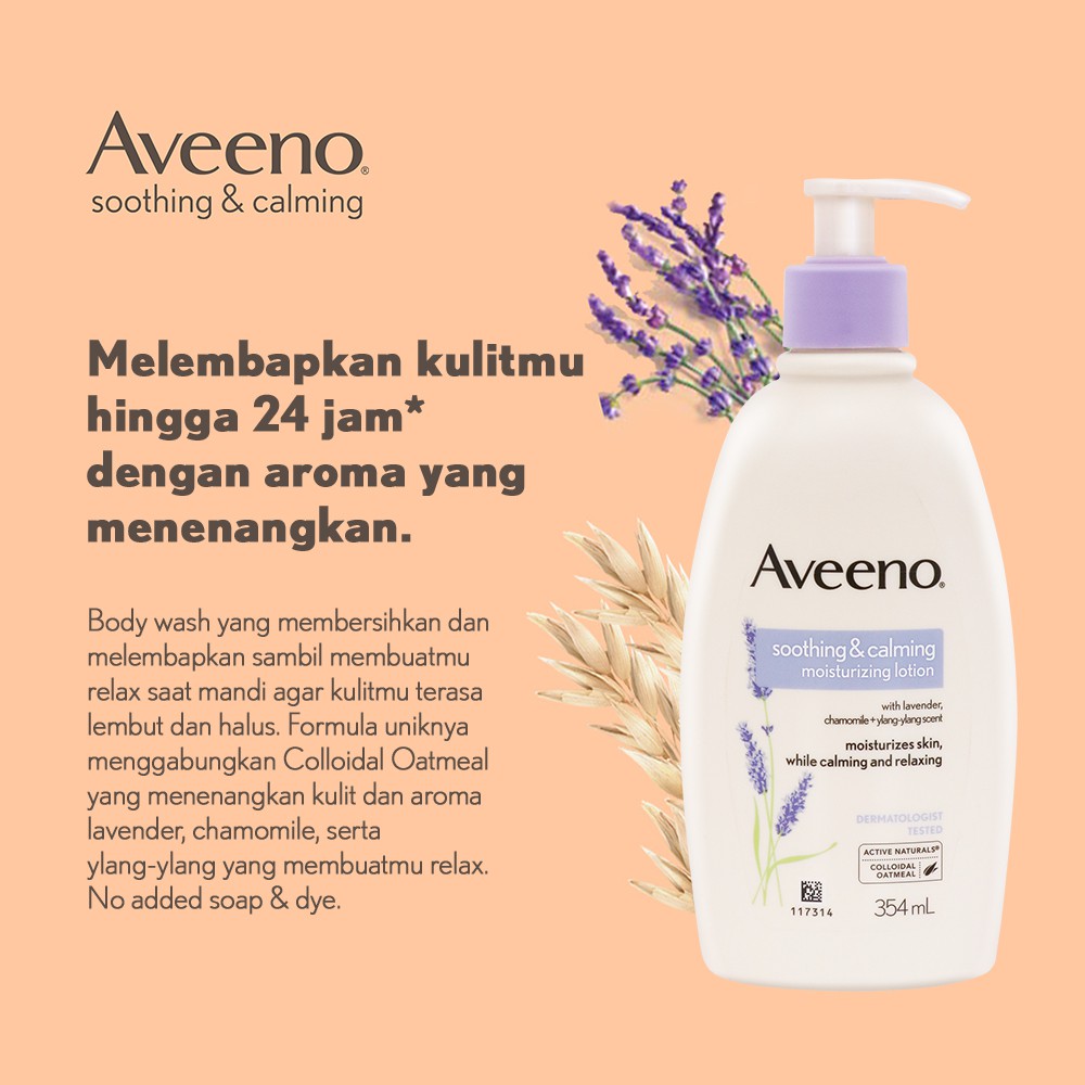 Aveeno Soothing &amp; Calming Mositurizing Lotion 354ml