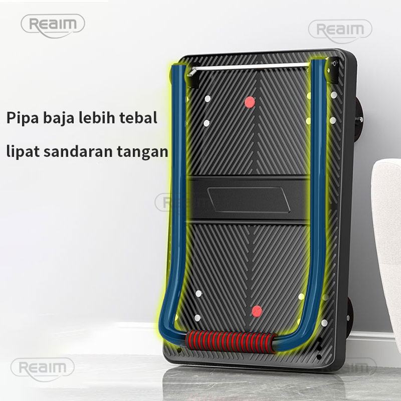 Bisa COD Handtruck 90x60cm 320 kg Troli Barang Lipat Hand Truck  Folding Cart Silent Wheel 300 Kg Troli Angkut Handtruck besi