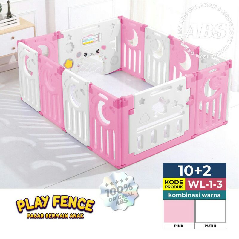 Sewa Pagar Mainan Anak 14+2