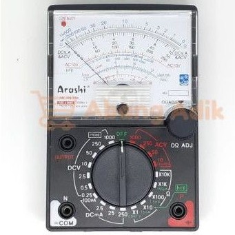 Multitester Analog AM-360 TRn / Multitester Manual ARASHI (Standard SNI)