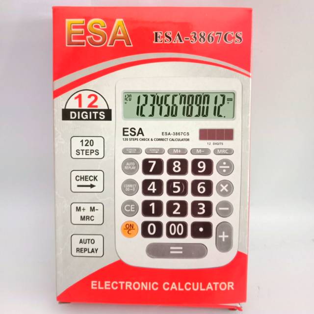 

Kalkulator ESA-3867CS