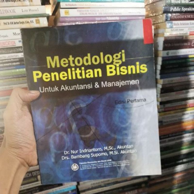

Metode penelitian Bisnis Dr Nur Indriantoro