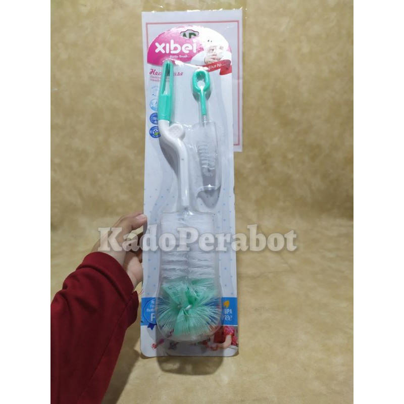 Sikat Botol Bayi - Sikat Dot Empeng Bayi - Sikat Botol Set Murah Lengkap