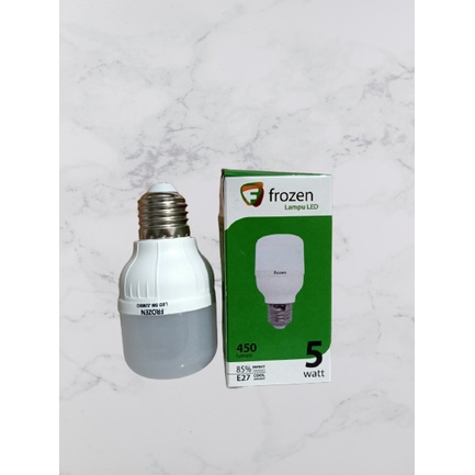 Lampu Bohlam LED 5watt Frozen Lampu Capsule LED 5w Putih