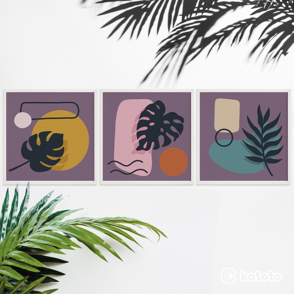 

PAINT BY NUMBER KIT PAKET MELUKIS CANVAS 20X20 CM - KATOTO PAINTING KIT - TROPICAL SERIES