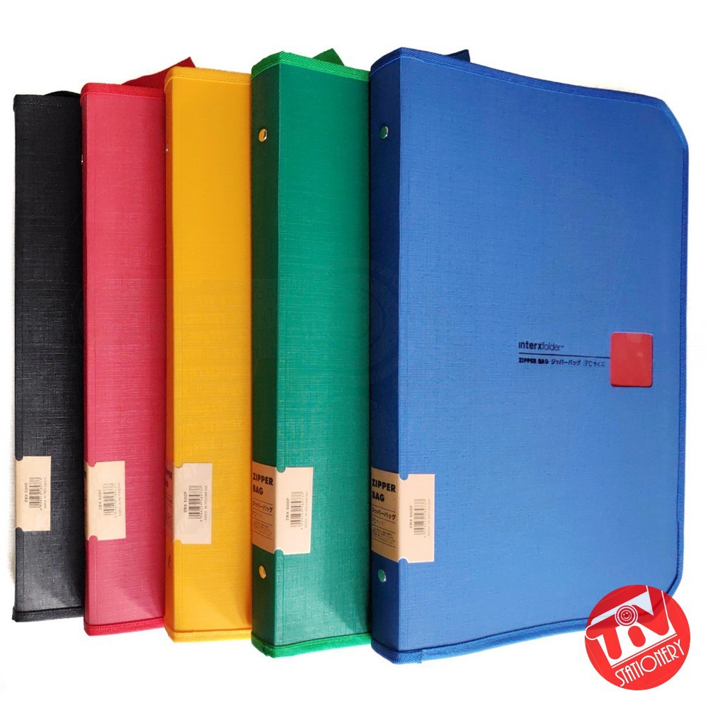

Zipper Bag InterX Linen F4 Tebal