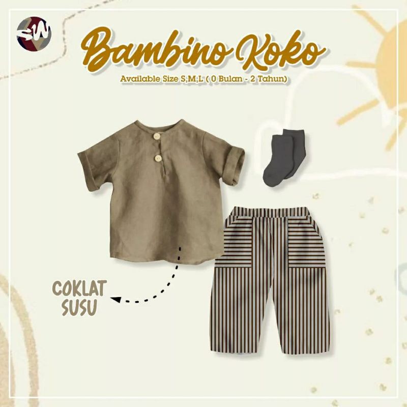 SAWANNI SET KOKO BAMBINO || SET KOKO ANAK