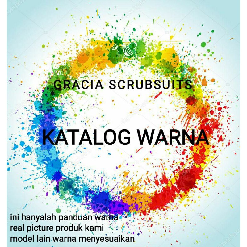 READY STOCK - GRACIA SCRUBSUITS stel lengan PANJANG baju jaga/scrub/jaga malam/oka dokter DRILL