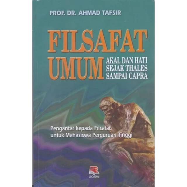 Jual Filsafat Umum Akal Dan Hati Sejak Thales Sampai Capra Prof Dr