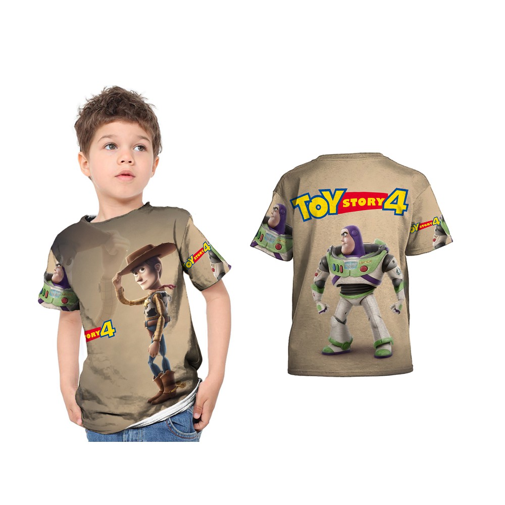 [Riashop] Kaos Toy Story 4 Anak | Kaos Toy Story Original - 301
