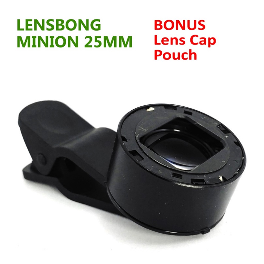 Lensbong Minion - Macro Prosumer 25mm – Lensa HP for Smartphone Handphone