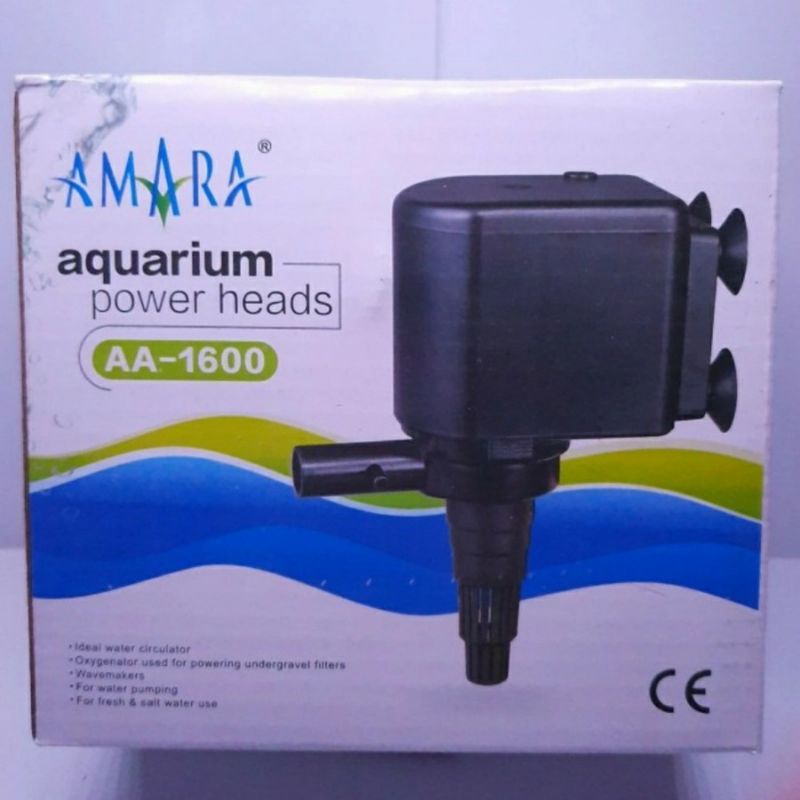 Power head aquarium Amara AA 1600 power head Amara 1600 celup