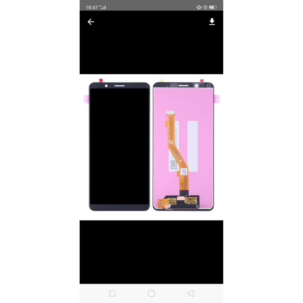 LCD VIVO Y71 FULLSET HITAM ORI VIVO 1724