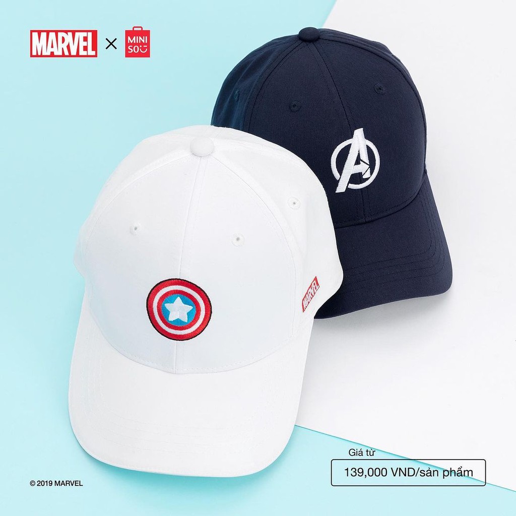 MINISO X MARVEL 3wrn. Topi marvel miniso. Topi fashion unisex